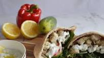 Chicken Gyros with Tzatziki Sauce Chicken Gyros with Tzatziki Sauce