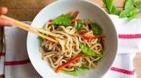 Cold Sesame Noodles With Crunchy Vegetables Cold Sesame Noodles With Crunchy Vegetables