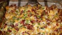 Loaded Potato and Buffalo Chicken Casserole Loaded Potato and Buffalo Chicken Casserole