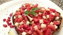 Bruschetta piccante alla calabrese Bruschetta piccante alla calabrese
