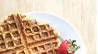 EASY 3 Ingredient Blender Waffles EASY 3 Ingredient Blender Waffles