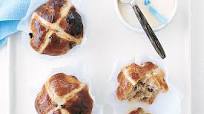 Hot cross buns - no mixed peel required Hot cross buns - no mixed peel required