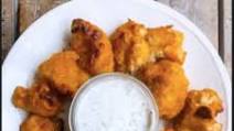 Baked Buffalo Cauliflower Bites Baked Buffalo Cauliflower Bites