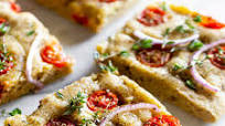 Tomato & Onion Focaccia Tomato & Onion Focaccia