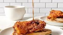 Air-Fried Hot Chicken and Waffles Air-Fried Hot Chicken and Waffles
