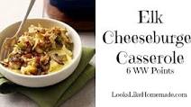 Weight Watchers Elk Cheeseburger Casserole Weight Watchers Elk Cheeseburger Casserole