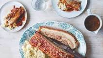 Comfort Food: Slow Roast Pork Belly With Mustard Mash Comfort Food: Slow Roast Pork Belly With Mustard Mash