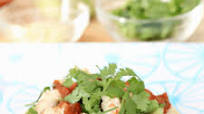 Mexican Style Shrimp Tostadas Mexican Style Shrimp Tostadas