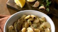 Lemon-Garlic Lima Beans Lemon-Garlic Lima Beans