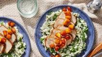 MasterChef Tuscan-Spiced Pork Roast with Parmesan Risotto & Apple Pan Sauce MasterChef Tuscan-Spiced Pork Roast with Parmesan Risotto & Apple Pan Sauce