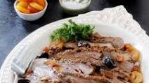 Brisket with Apricots, Prunes, and North African Spices Brisket with Apricots, Prunes, and North African Spices