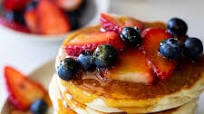 Easy fluffy lemon ricotta pancakes Easy fluffy lemon ricotta pancakes