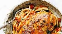 Garlic Basil Chicken with Tomato Butter Sauce Garlic Basil Chicken with Tomato Butter Sauce