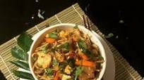 Egg Noodles in Spicy South Indian Flavour Egg Noodles in Spicy South Indian Flavour
