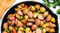 Sausage and Potatoes Skillet Sausage and Potatoes Skillet