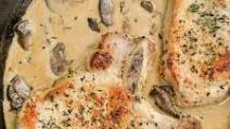 One Pan Pork Chops with Cream Sauce One Pan Pork Chops with Cream Sauce