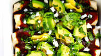 Roasted Cauliflower Enchiladas Roasted Cauliflower Enchiladas