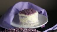 Ube Cake with White Chocolate Coconut Cream Ube Cake with White Chocolate Coconut Cream