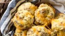 Sausage Egg and Cheese Bites (low carb + KETO) Sausage Egg and Cheese Bites (low carb + KETO)