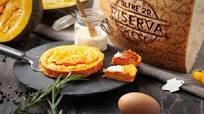 Flan di zucca con crema di Grana Padano Riserva Flan di zucca con crema di Grana Padano Riserva