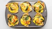 Cheesy Bacon Muffin Tin Breakfast Quiches Cheesy Bacon Muffin Tin Breakfast Quiches