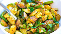 Garlic Butter Sauteed Zucchini Garlic Butter Sauteed Zucchini