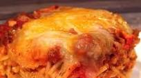 Meat Lovers Baked Spaghetti Meat Lovers Baked Spaghetti