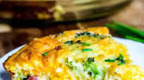 Low Carb Ham and Cheese Crustless Quiche Low Carb Ham and Cheese Crustless Quiche