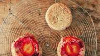 Plum Quinoa Cakes Plum Quinoa Cakes
