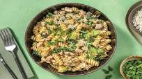 Easy Creamy Pork & Leek Fusilli with Parmesan Cheese Easy Creamy Pork & Leek Fusilli with Parmesan Cheese