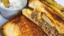 Ranch Patty Melt with Spicy Sautéed Onions Ranch Patty Melt with Spicy Sautéed Onions