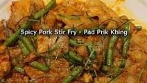 Authentic Thai Recipe for Spicy Pork Stir Fry Authentic Thai Recipe for Spicy Pork Stir Fry