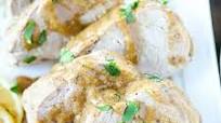 Baked Pork Tenderloin with Marinade Sauce Baked Pork Tenderloin with Marinade Sauce