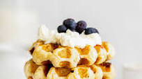 Blueberry Ricotta Waffles Blueberry Ricotta Waffles