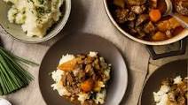 Mutton casserole with buttery champ potato Mutton casserole with buttery champ potato