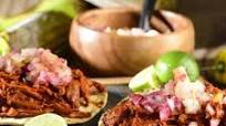 Tostadas de Cochinita Pibil Tostadas de Cochinita Pibil