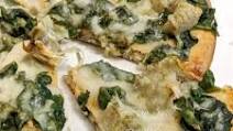 The Best Spinach Artichoke Cheese White Pizza The Best Spinach Artichoke Cheese White Pizza