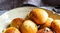 Air Fryer garlic cheese dough balls Air Fryer garlic cheese dough balls