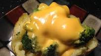 BROCCOLI STUFFED BAKED POTATO BROCCOLI STUFFED BAKED POTATO