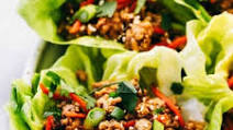 Asian Turkey Lettuce Wraps Asian Turkey Lettuce Wraps