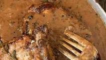 Pork Chops with Peppercorn Sauce Pork Chops with Peppercorn Sauce
