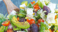 Healthy Vegan Greek Salad Healthy Vegan Greek Salad