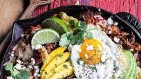 Carnitas Chilaquiles with Whipped Jalapeño Cream Carnitas Chilaquiles with Whipped Jalapeño Cream