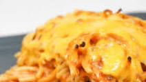 Leftover Spaghetti Bake Leftover Spaghetti Bake