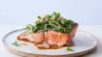 Salmon With Sesame and Herbs Salmon With Sesame and Herbs