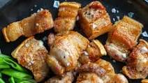 Air Fryer Pork Belly Bites (Only 3 Ingredients) Air Fryer Pork Belly Bites (Only 3 Ingredients)