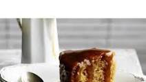 Caramel banana steamed pudding Caramel banana steamed pudding