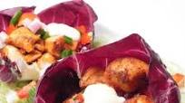 Grilled Salmon Radicchio Wraps Grilled Salmon Radicchio Wraps