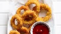 Potato Chip Crusted Baked Onion Rings Potato Chip Crusted Baked Onion Rings