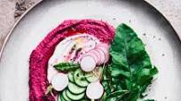 Roasted Beetroot Hummus Roasted Beetroot Hummus